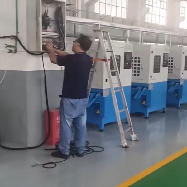 Jiangsu-klant upgradet naar notentapmachines
