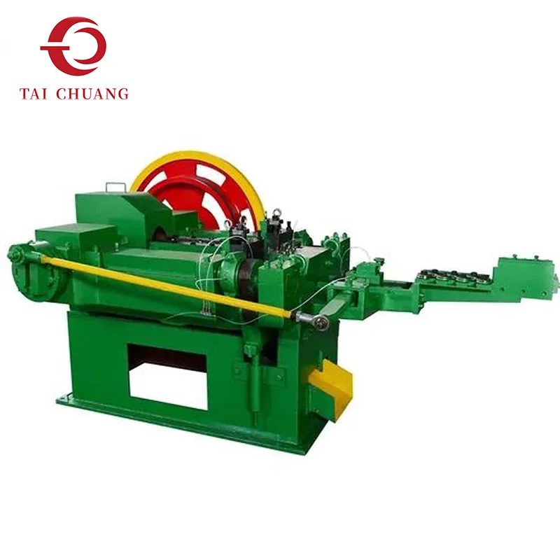 Machine voor het maken van nagels met hoge snelheid